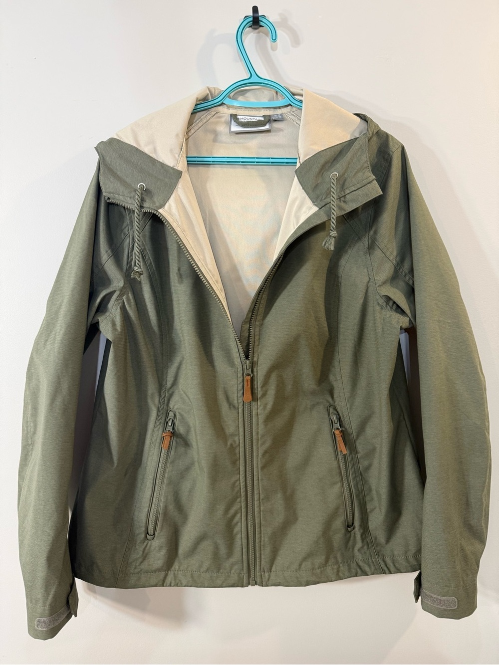 Women's Olive Green Hooded Jacket